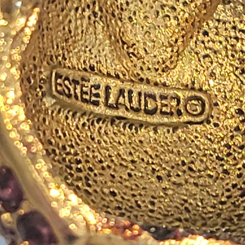 Estee Lauder Solid Perfume, Beautiful Swarovski C… - image 5